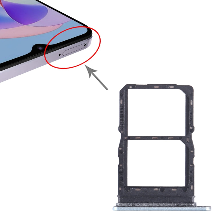 For Honor Play 40S SIM + SIM Card Tray (Green) - Card Socket by PMc TechLife | Online Shopping South Africa | PMc TechLife | Buy Now Pay Later Mobicred