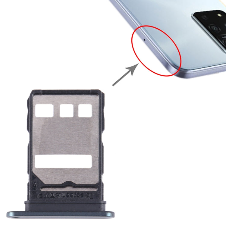 For Honor Play 50 Plus SIM Card Tray (Green) - Card Socket by PMc TechLife | Online Shopping South Africa | PMc TechLife | Buy Now Pay Later Mobicred