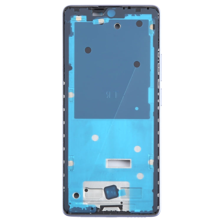 For Xiaomi Redmi Note 13 Pro 4G Original Front Housing LCD Frame Bezel Plate (Purple) - Frame Bezel Plate by PMC TechLife | Online Shopping South Africa | PMC TechLife