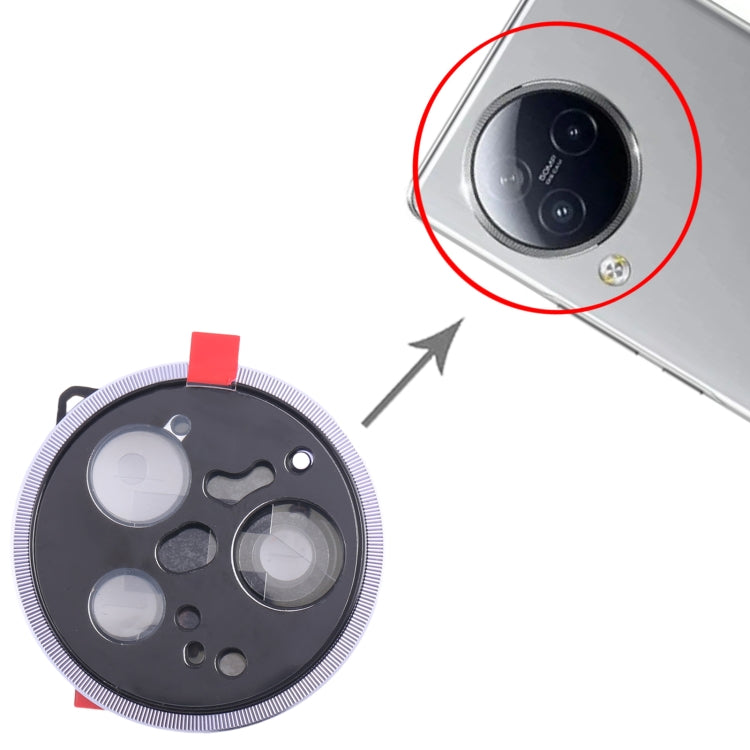 For Xiaomi Civi 3 Camera Lens Cover (Purple) - Camera by PMC TechLife | Online Shopping South Africa | PMC TechLife