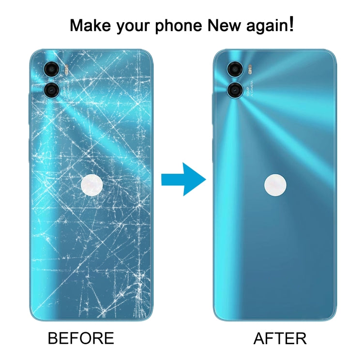 For Motorola Moto E22s Original Battery Back Cover(Black) - Back Cover by PMC TechLife | Online Shopping South Africa | PMC TechLife | Buy Now Pay Later Mobicred