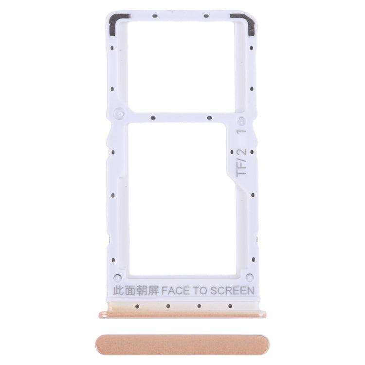 For Xiaomi Redmi Note 12 5G SIM Card Tray + SIM / Micro SD Card Tray (Pink) - Card Tray by PMC TechLife | Online Shopping South Africa | PMC TechLife
