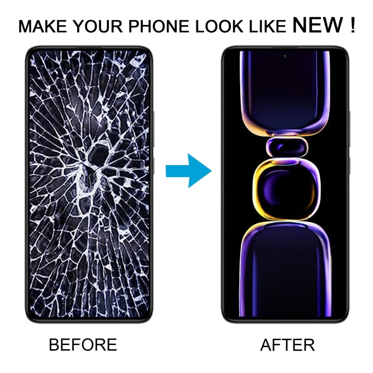 For Xiaomi Redmi K60 Pro Original OLED Material LCD Screen Digitizer Full Assembly with Frame (Green) - LCD Screen by PMC TechLife | Online Shopping South Africa | PMC TechLife