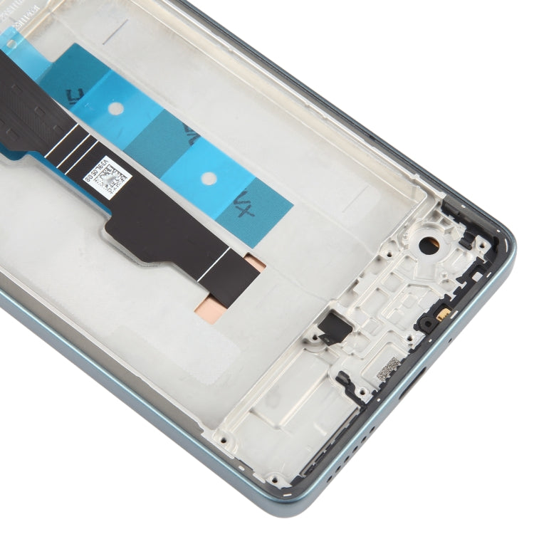 For Xiaomi Poco M6 Pro 4G Original AMOLED Material LCD Screen Digitizer Full Assembly with Frame (Blue) - LCD Screen by PMC TechLife | Online Shopping South Africa | PMC TechLife