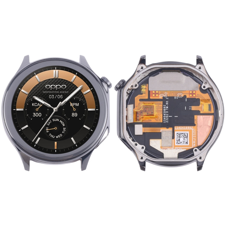 For OPPO Watch X Original LCD Screen and Digitizer Full Assembly With Frame (Black) - For OPPO by PMC TechLife | Online Shopping South Africa | PMC TechLife | Buy Now Pay Later Mobicred