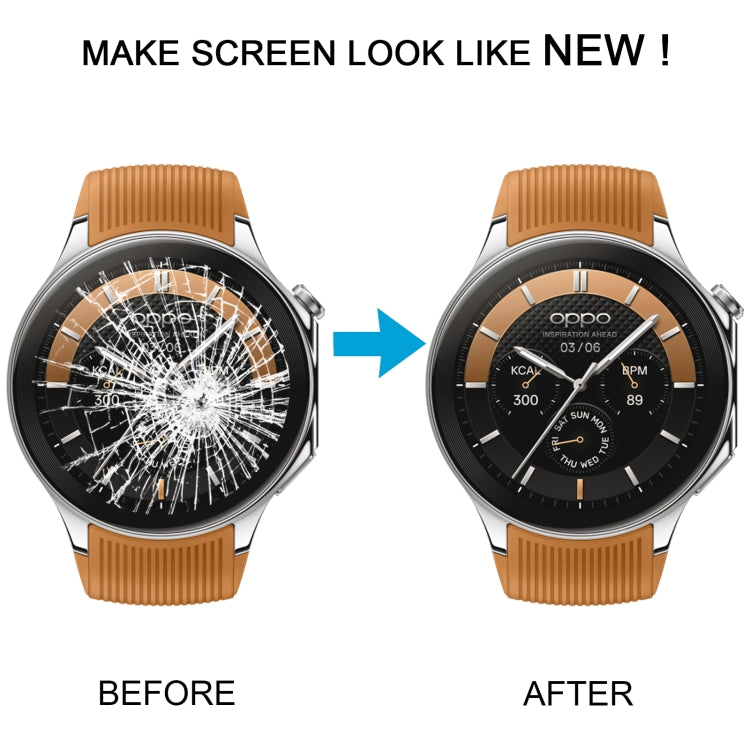 For OPPO Watch X Original LCD Screen and Digitizer Full Assembly With Frame (Black) - For OPPO by PMC TechLife | Online Shopping South Africa | PMC TechLife | Buy Now Pay Later Mobicred