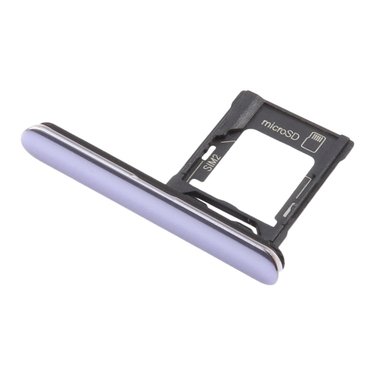 For Sony Xperia Ace SIM + Micro SD Card Tray (Purple) - Card Tray by PMc TechLife | Online Shopping South Africa | PMc TechLife | Buy Now Pay Later Mobicred