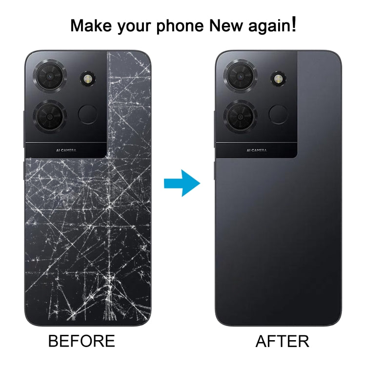 For TCL 503 Original Battery Back Cover(Black) - For TCL by PMc TechLife | Online Shopping South Africa | PMc TechLife | Buy Now Pay Later Mobicred