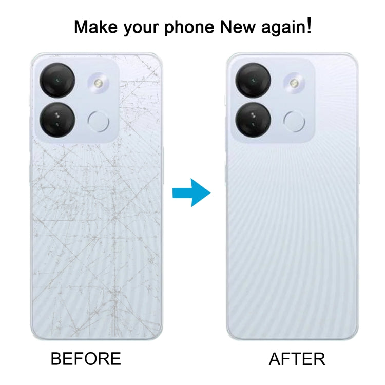 For Infinix Smart 7 X6515 Original Battery Back Cover(Blue) - Back Cover by PMc TechLife | Online Shopping South Africa | PMc TechLife | Buy Now Pay Later Mobicred