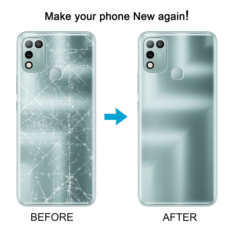 For Infinix Hot 10 Play Original Battery Back Cover(Blue) - Back Cover by PMc TechLife | Online Shopping South Africa | PMc TechLife | Buy Now Pay Later Mobicred