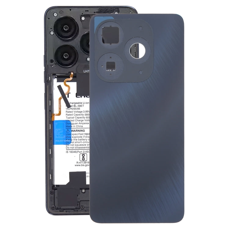 For itel P55 A666L Original Battery Back Cover(Black) - free shipping - PMc TechLife - Order now!