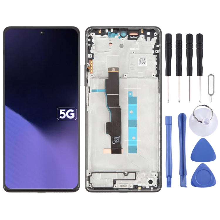For Xiaomi Poco X6 Neo Original LCD Screen Digitizer Full Assembly with Frame (Black) - LCD Screen by PMC TechLife | Online Shopping South Africa | PMC TechLife | Buy Now Pay Later Mobicred