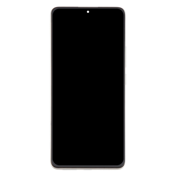 For Xiaomi Redmi Turbo 3 Original LCD Screen Digitizer Full Assembly with Frame (Silver) - LCD Screen by PMC TechLife | Online Shopping South Africa | PMC TechLife | Buy Now Pay Later Mobicred