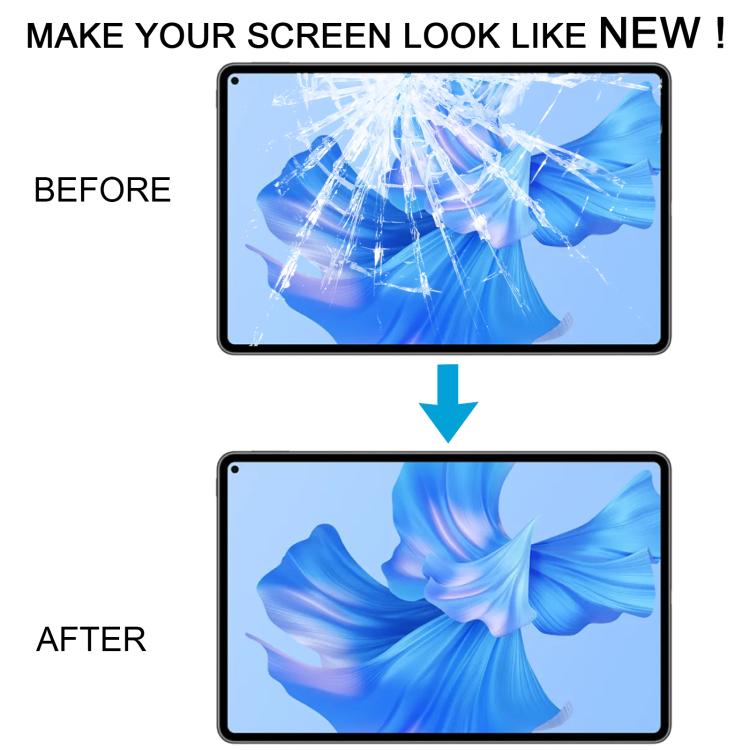 For Huawei MatePad Pro 11 2022 GOT-W09 Front Screen Outer Glass Lens (White) - Outer Glass Lens by PMc TechLife | Online Shopping South Africa | PMc TechLife | Buy Now Pay Later Mobicred