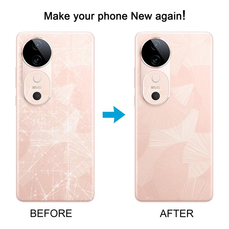 For vivo S19 OEM Battery Back Cover(White) - Back Cover by PMc TechLife | Online Shopping South Africa | PMc TechLife | Buy Now Pay Later Mobicred