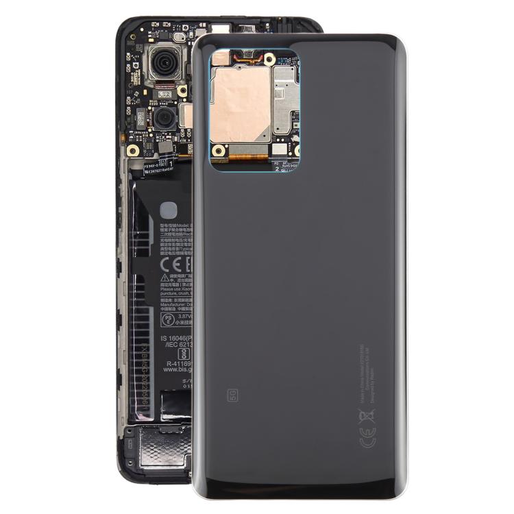 For Xiaomi Redmi Note 12 Pro+ 5G OEM Battery Back Cover(Black) - Back Cover by PMc TechLife | Online Shopping South Africa | PMc TechLife | Buy Now Pay Later Mobicred