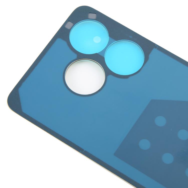 For ZTE Axon 60 Lite Glass Battery Back Cover with Adhesive(Gold) - For ZTE by PMC TechLife | Online Shopping South Africa | PMC TechLife | Buy Now Pay Later Mobicred