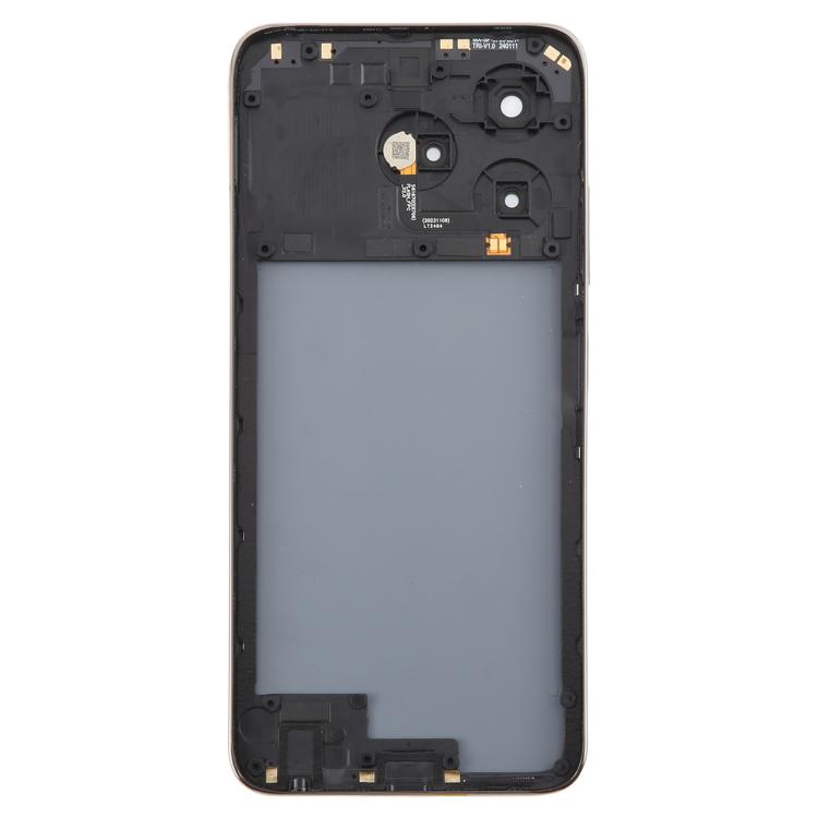 For ZTE Axon 60 / V60 Z2356 Glass Battery Back Cover with Middle Frame / Camera Lens Cover(Purple) - For ZTE by PMC TechLife | Online Shopping South Africa | PMC TechLife | Buy Now Pay Later Mobicred