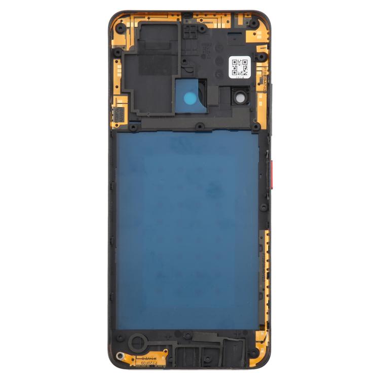 For ZTE nubia Focus Glass Battery Back Cover with Middle Frame / Camera Lens Cover(Black) - For ZTE by PMC TechLife | Online Shopping South Africa | PMC TechLife | Buy Now Pay Later Mobicred