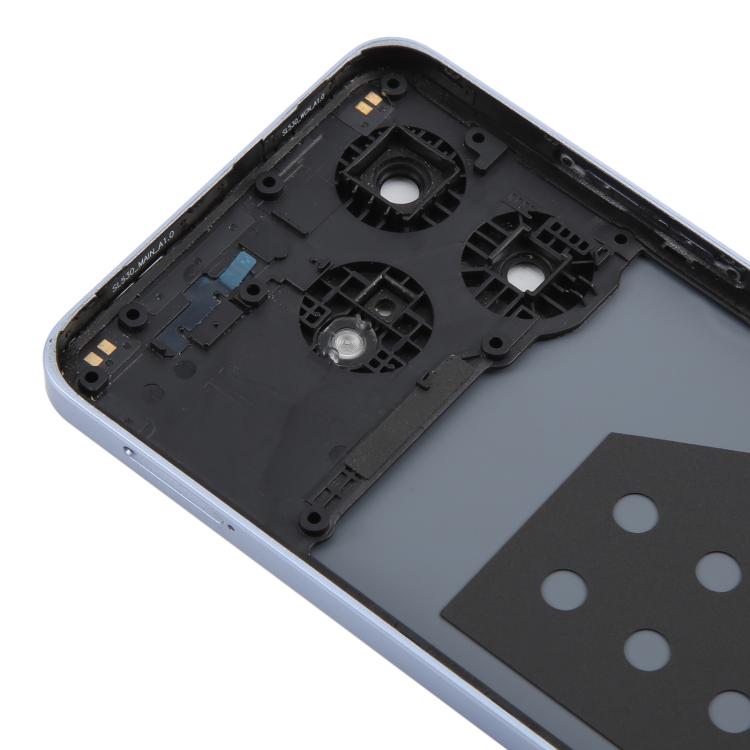 For ZTE Blade V60 Design Z2350 Glass Battery Back Cover with Middle Frame / Camera Lens Cover(Gold) - For ZTE by PMC TechLife | Online Shopping South Africa | PMC TechLife | Buy Now Pay Later Mobicred