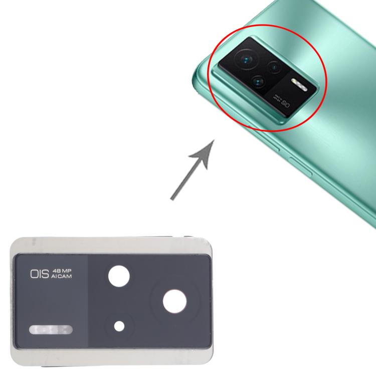 For Xiaomi Redmi K60E Original Rear Camera Lens Cover (White) - Camera by PMc TechLife | Online Shopping South Africa | PMc TechLife | Buy Now Pay Later Mobicred