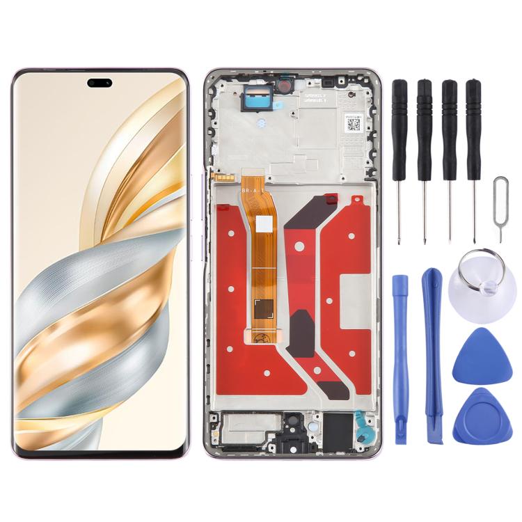 For Honor X60 Pro Original LCD Screen Digitizer Full Assembly with Frame (Purple) - LCD Screen by PMc TechLife | Online Shopping South Africa | PMc TechLife | Buy Now Pay Later Mobicred