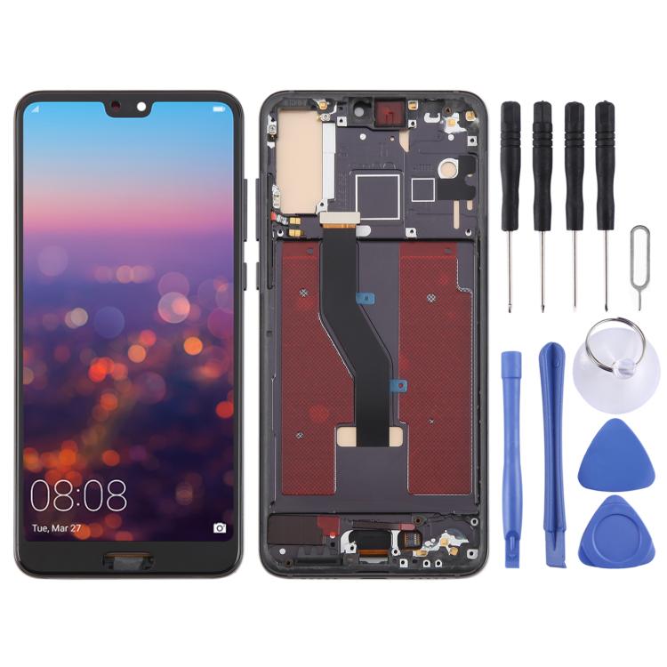For Huawei P20 Pro TFT LCD Screen Digitizer Full Assembly with Frame, Not Supporting Fingerprint Identification (Blue) - LCD Screen by PMc TechLife | Online Shopping South Africa | PMc TechLife | Buy Now Pay Later Mobicred