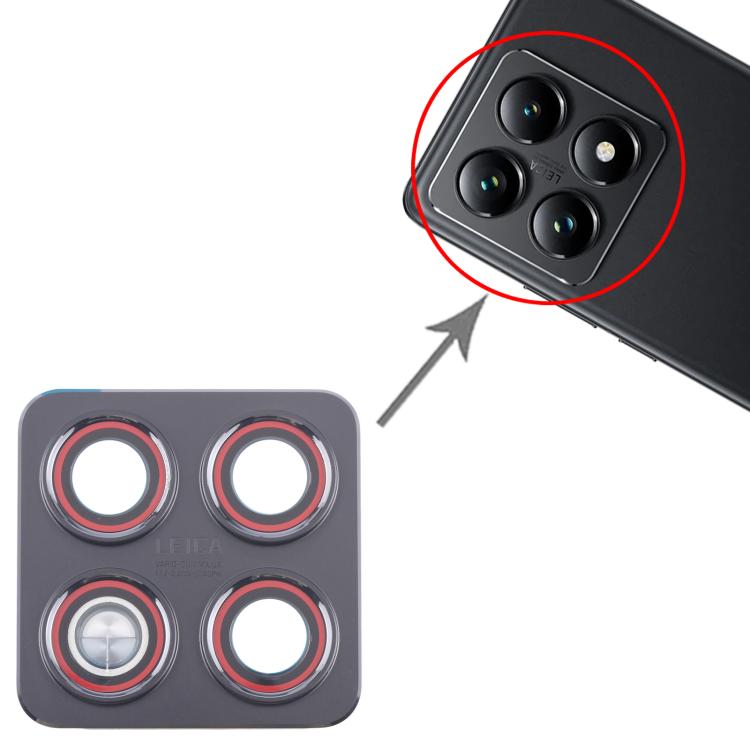 For Xiaomi 14T Original Rear Camera Lens Cover (Black) - Camera by PMc TechLife | Online Shopping South Africa | PMc TechLife | Buy Now Pay Later Mobicred