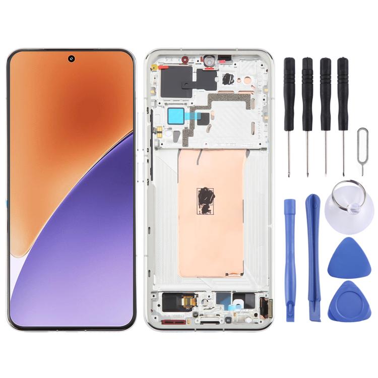For Xiaomi 15 AMOLED Original LCD Screen Digitizer Full Assembly with Frame (Mirror Silver) - LCD Screen by PMc TechLife | Online Shopping South Africa | PMc TechLife | Buy Now Pay Later Mobicred