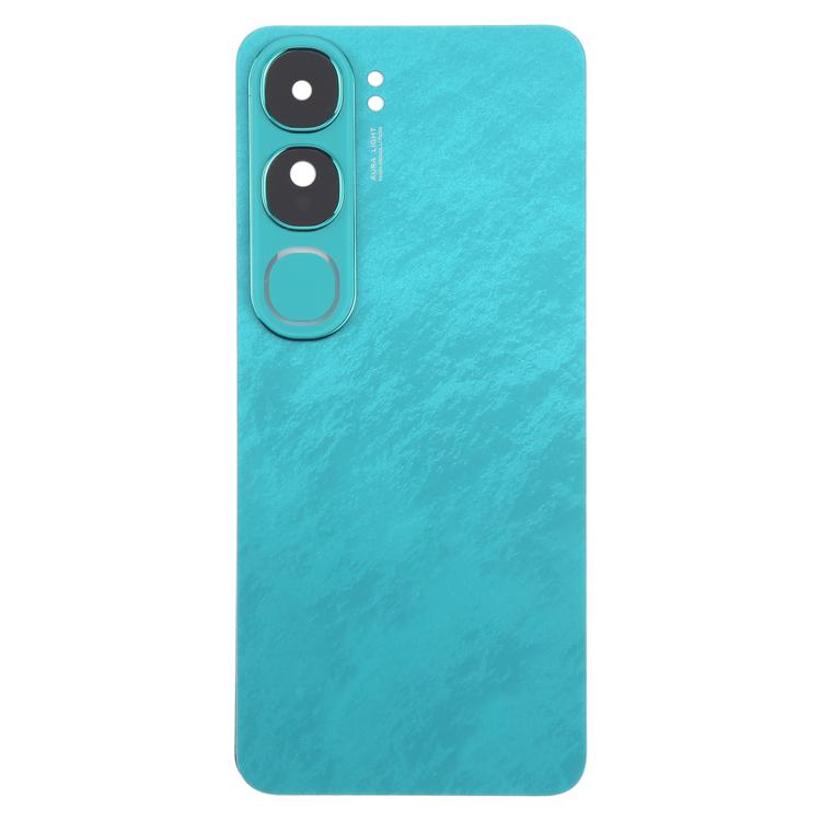 For vivo V40 Lite 5G IDN Version Original Battery Back Cover with Camera Lens Cover(Green) - Back Cover by PMc TechLife | Online Shopping South Africa | PMc TechLife | Buy Now Pay Later Mobicred