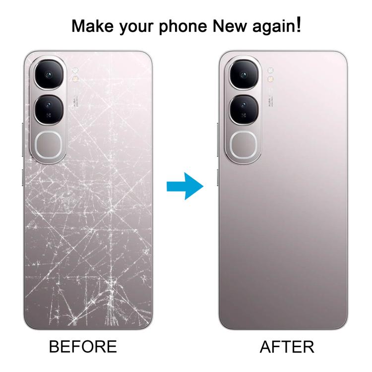 For vivo Y300 5G India Version Original Battery Back Cover with Camera Lens Cover(Green) - Back Cover by PMc TechLife | Online Shopping South Africa | PMc TechLife | Buy Now Pay Later Mobicred