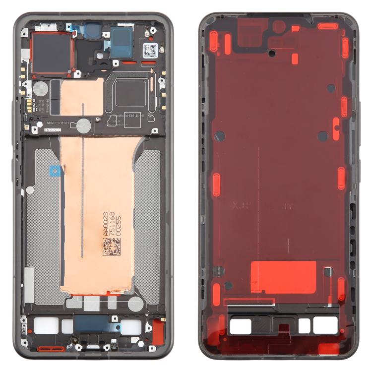 For Xiaomi 15 Pro Original Middle Frame Bezel Plate (Black) - Frame Bezel Plate by PMc TechLife | Online Shopping South Africa | PMc TechLife | Buy Now Pay Later Mobicred