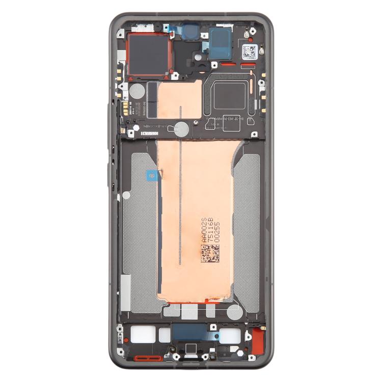 For Xiaomi 15 Pro Original Middle Frame Bezel Plate (Black) - Frame Bezel Plate by PMc TechLife | Online Shopping South Africa | PMc TechLife | Buy Now Pay Later Mobicred