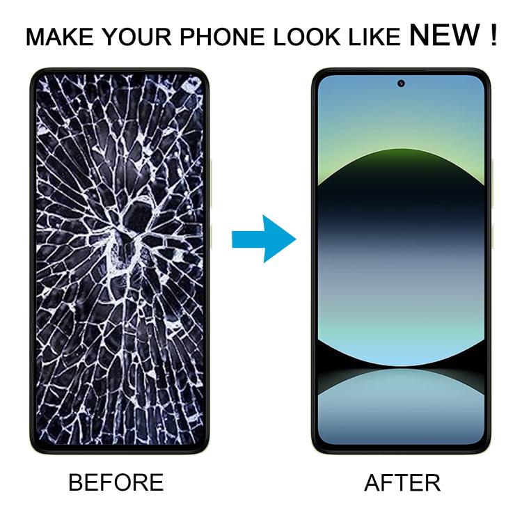 For Xiaomi Redmi Note 14 4G AMOLED Original LCD Screen Digitizer Full Assembly with Frame (Black) - LCD Screen by PMc TechLife | Online Shopping South Africa | PMc TechLife | Buy Now Pay Later Mobicred