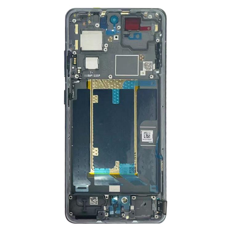 For OnePlus 13R CPH2645 CPH2691 CPH2647 Middle Frame Bezel Plate (Black) - Frame Bezel Plate by PMc TechLife | Online Shopping South Africa | PMc TechLife | Buy Now Pay Later Mobicred