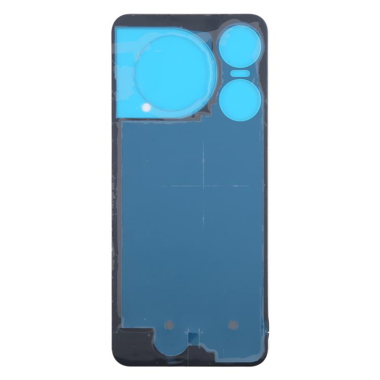 For ZTE nubia Music 2 Glass Battery Back Cover with Adhesive(White) - For ZTE by PMc TechLife | Online Shopping South Africa | PMc TechLife | Buy Now Pay Later Mobicred