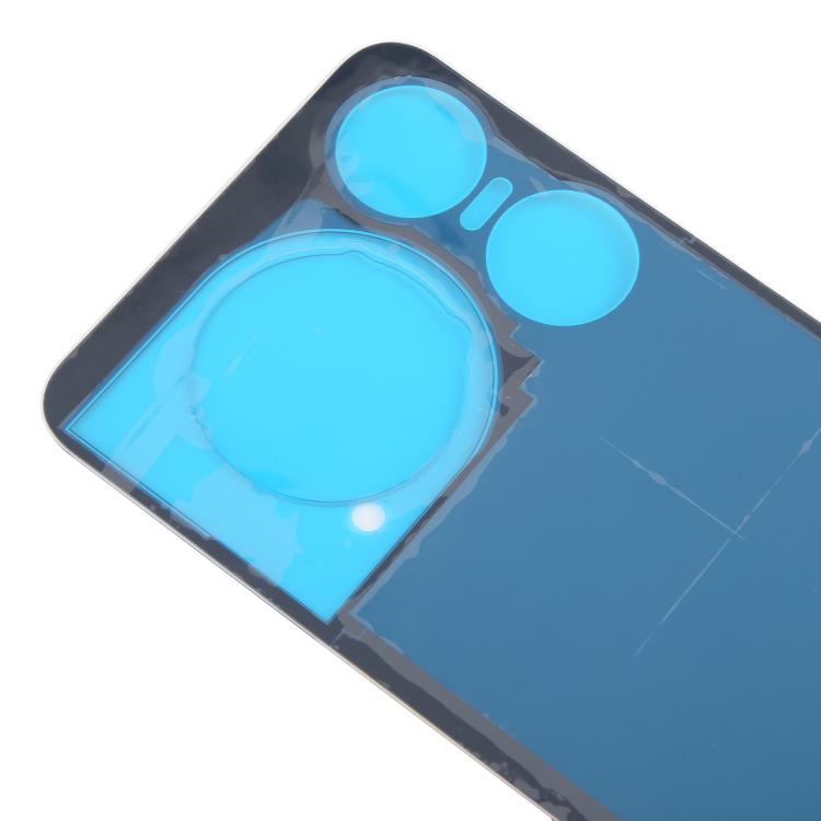 For ZTE nubia Music 2 Glass Battery Back Cover with Adhesive(White) - For ZTE by PMc TechLife | Online Shopping South Africa | PMc TechLife | Buy Now Pay Later Mobicred