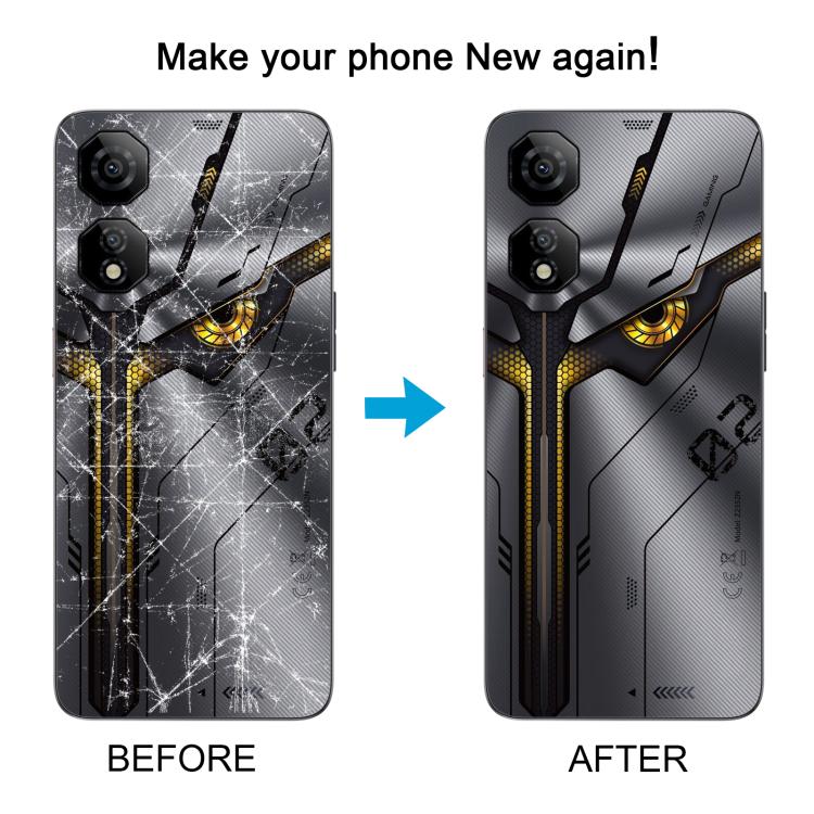 For ZTE nubia Neo 2 Z2352N Plastic Battery Back Cover with Camera Lens Cover(Gray) - free shipping - PMc TechLife - Order now!