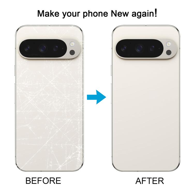 For Google Pixel 9 Pro XL Original Back Cover(White) - free shipping - PMc TechLife - Order now!