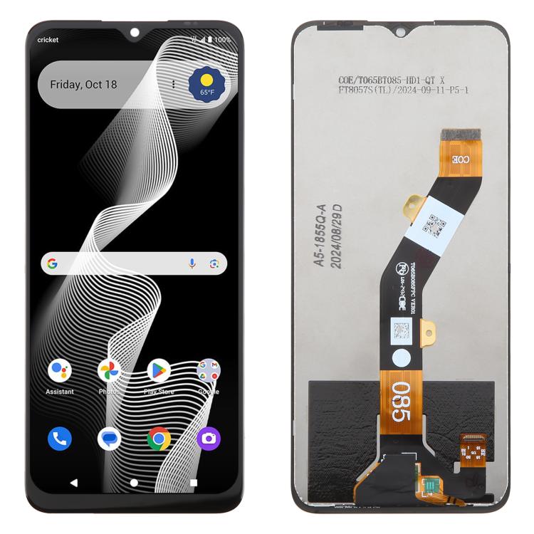 For Cricket Magic 2 5G 2024 U655AC LCD Screen with Digitizer Full Assembly (Black) - free shipping - PMC TechLife - Order now!