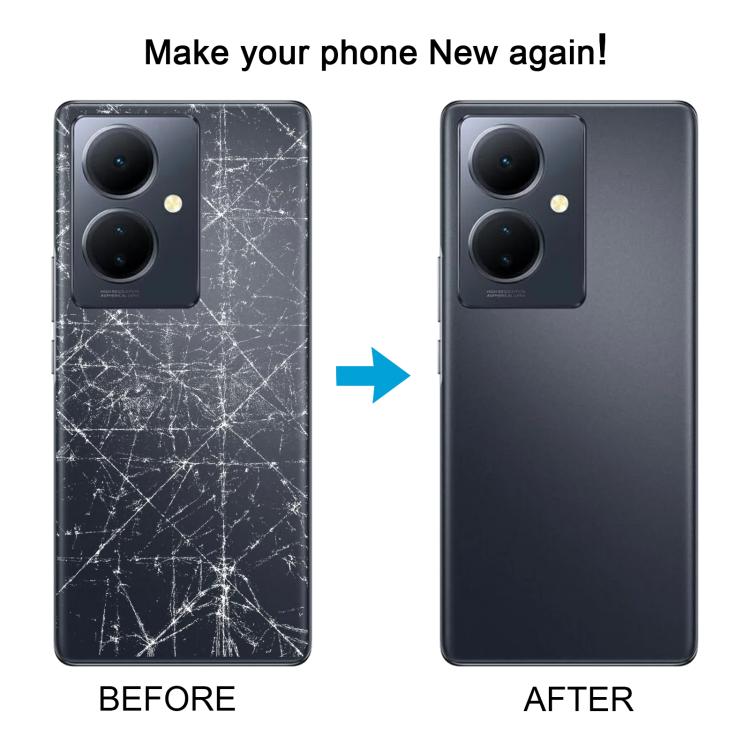 For vivo Y78 5G Original Back Cover(Gold) - free shipping - PMc TechLife - Order now!