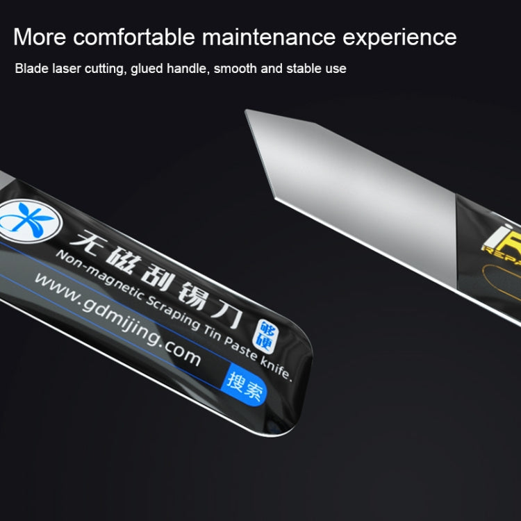 Mijing 2 in 1 Non Magnetic Svraping Tin Knife - free shipping - PMC TechLife - Order now!