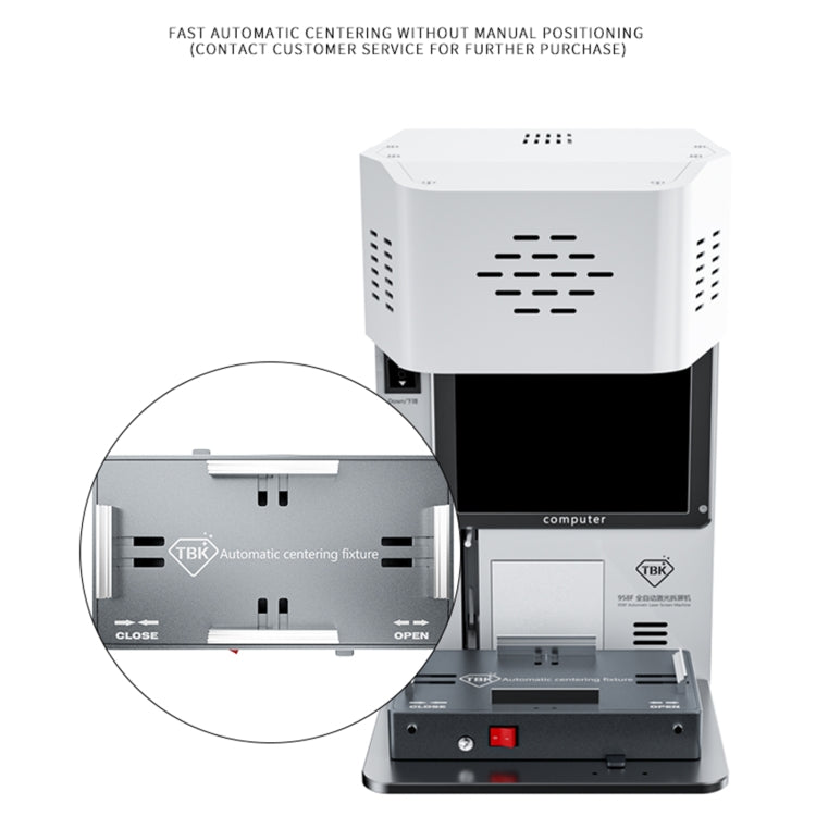 TBK 958F 20W 1064nm Automatic Separate Laser Separator, UK Plug - free shipping - PMC Jewellery - Order now!