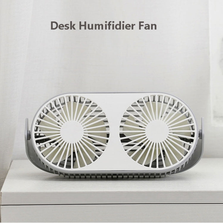Small Bean Desktop Desktop Double Leaf Usb Mini Fan(Green) - free shipping - PMC TechLife - Order now!