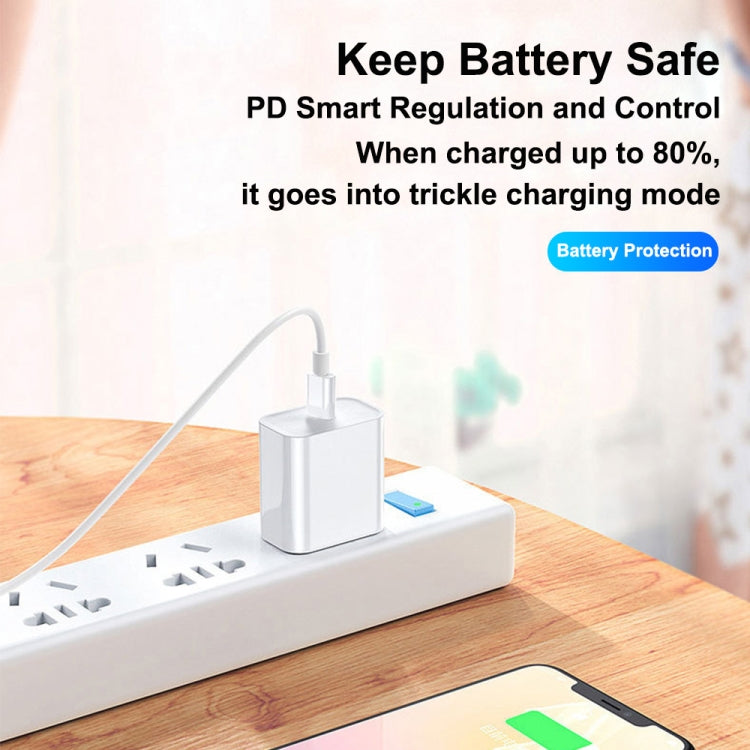 XJ-58 PD 18W USB-C / Type-C to 8 Pin Flash Charging Data Cable, Cable Length: 2m - Normal Style Cable by PMC Jewellery | Online Shopping South Africa | PMC Jewellery | Buy Now Pay Later Mobicred