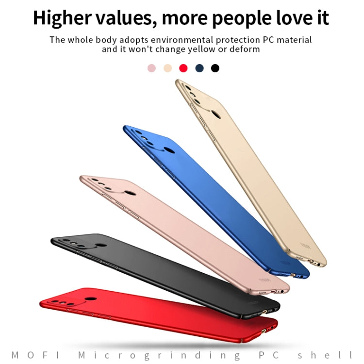 For Huawei Honor 9A MOFI Frosted PC Ultra-thin Hard Case(Rose gold) - free shipping - PMC TechLife - Order now!