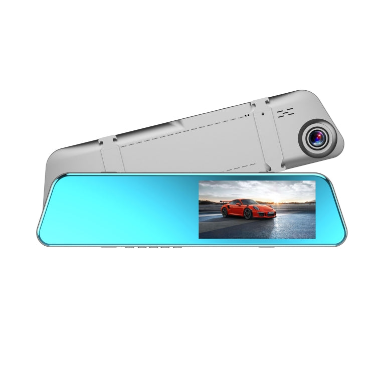 Full HD 1080P Full-Screen Touch 5.18-Inch Rearview Mirror Digital Video Recorder Dual-Lens Ultra-Thin On-Board DVR Camera - Car DVRs by PMC TechLife | Online Shopping South Africa | PMC TechLife | Buy Now Pay Later Mobicred