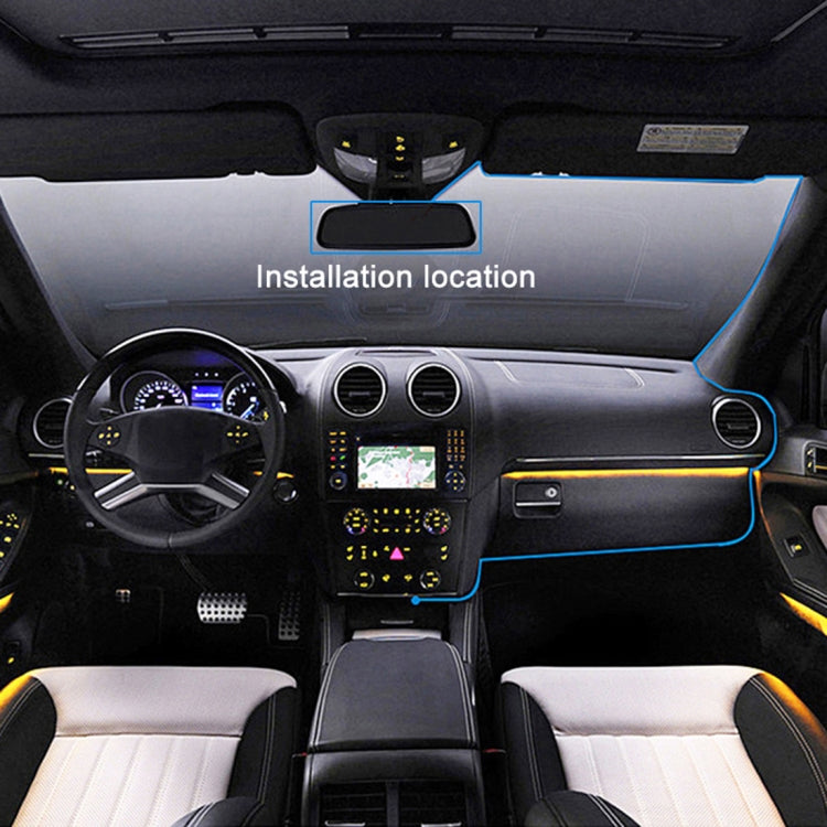 Full HD 1080P Full-Screen Touch 5.18-Inch Rearview Mirror Digital Video Recorder Dual-Lens Ultra-Thin On-Board DVR Camera - Car DVRs by PMC TechLife | Online Shopping South Africa | PMC TechLife | Buy Now Pay Later Mobicred