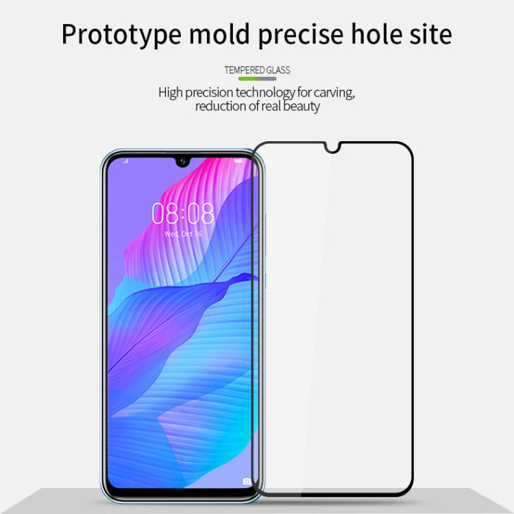 For Huawei Y8P / P smart S MOFI 9H 2.5D Full Screen Tempered Glass Film(Black) - Huawei Tempered Glass by MOFI | Online Shopping South Africa | PMC TechLife | Buy Now Pay Later Mobicred