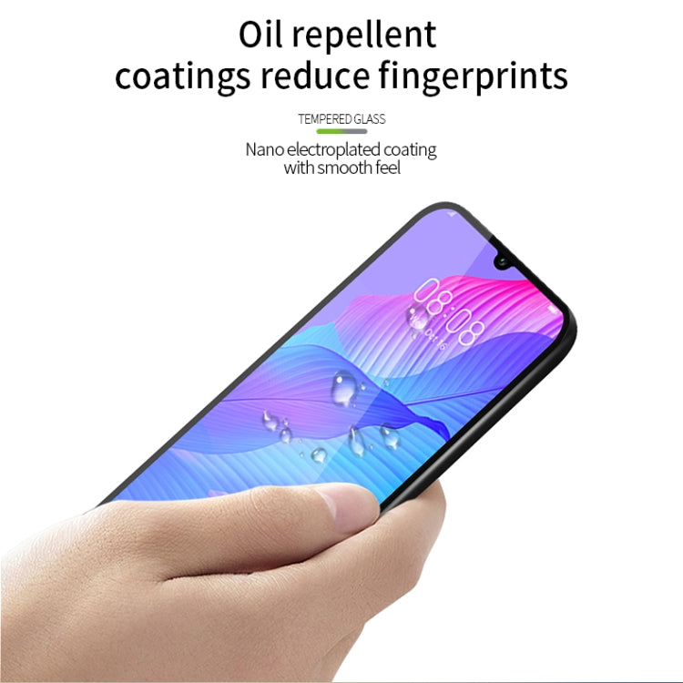 For Huawei Y8P / P smart S MOFI 9H 2.5D Full Screen Tempered Glass Film(Black) - Huawei Tempered Glass by MOFI | Online Shopping South Africa | PMC TechLife | Buy Now Pay Later Mobicred